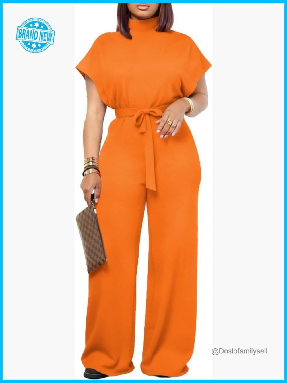 Elegant Wide Leg Jumpsuit Formal Dressy Party Wedding Guest Outfit
